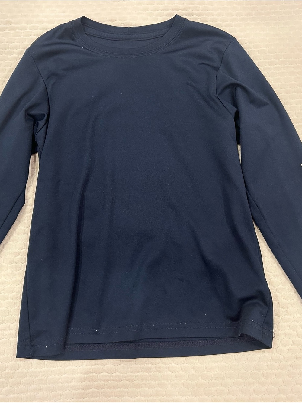 Columbia Navy Omni-Shade Sun Protection Crew Tee
